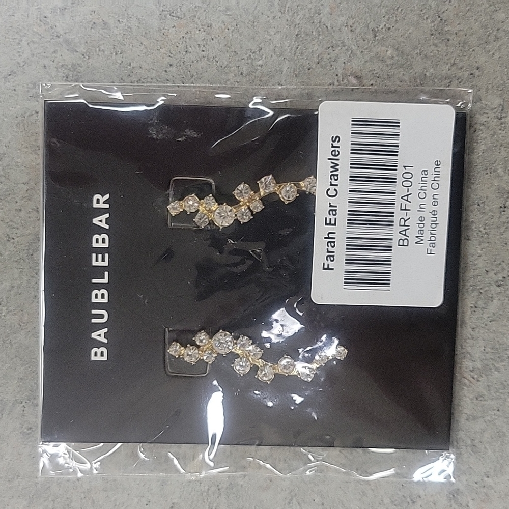NWT Baublebar Farah Ear Crawlers